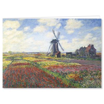 Ganymed Press - A Field of Tulips in Holland - Claude Monet